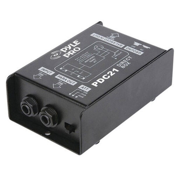 Main product image for Pyle PDC21 1/4" Direct Box 248-4150